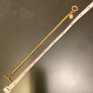 Lauren Ralph Lauren Goldtone Toggle Bracelet